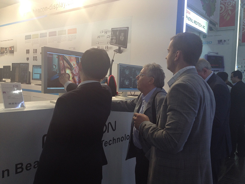 Beacon participated international medical exhibition in Dusseldorf Germany